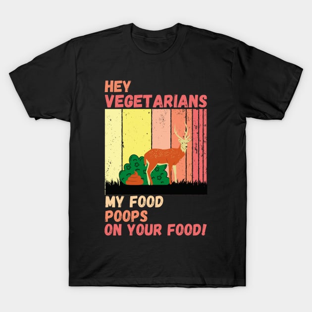 Anti Vegetarian T-Shirt by maxdax